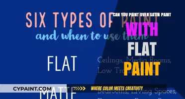 How to Paint Over Satin Paint with Flat Paint