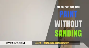 Revamping Satin Surfaces: Painting Over Satin Paint Without Sanding