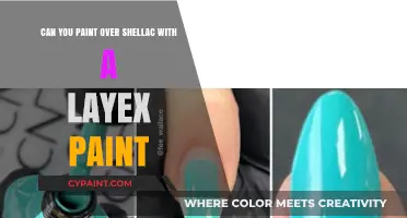How to Paint Over Shellac With Latex Paint