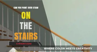 Revamping Staircase Aesthetics: Painting Over Stains for a Fresh Look