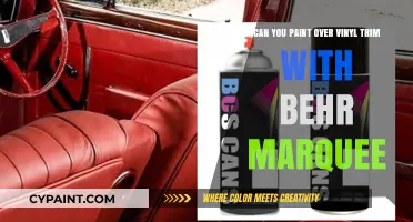 How to Paint Over Vinyl Trim with Behr Marquee