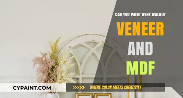 Revamping Your Furniture: Painting Over Walnut Veneer and MDF