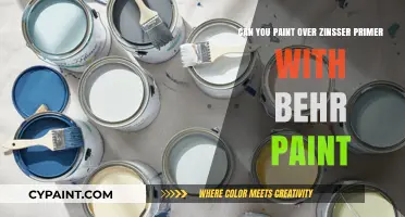 Primer and Paint: Zinsser and Behr Compatibility