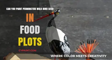 Enhancing Food Plots: Painting Pennington Wild Bird Seed for Better Results