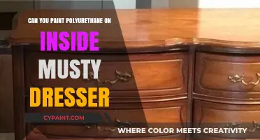 Reviving Your Musty Dresser: A Guide to Painting Polyurethane Indoors