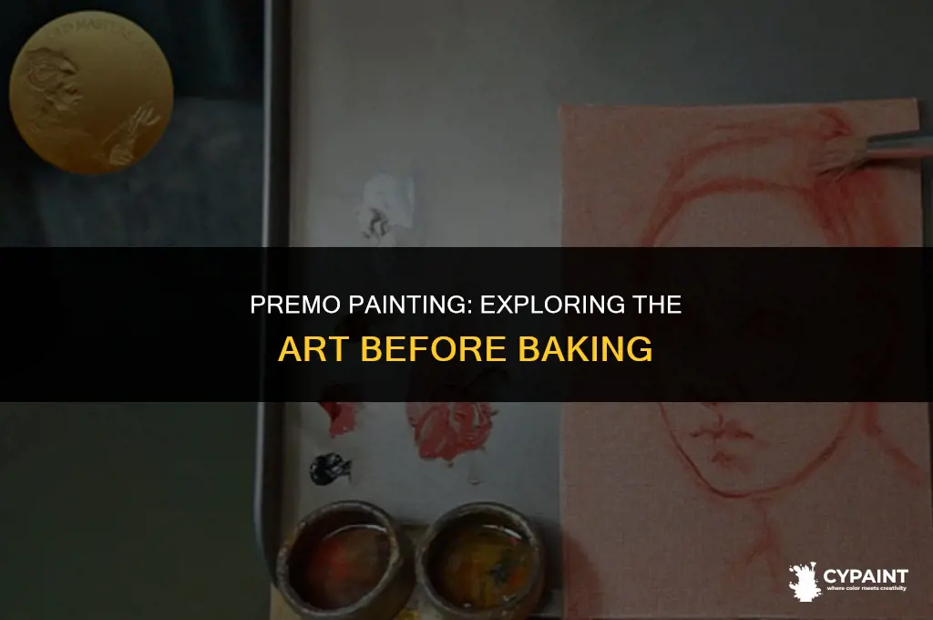 can you paint premo before you bake it