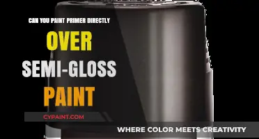 Primer Over Semi-Gloss: A Good Idea?