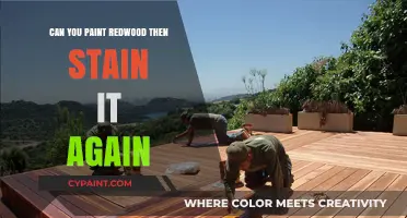 Reviving Redwood: A Guide to Painting and Staining