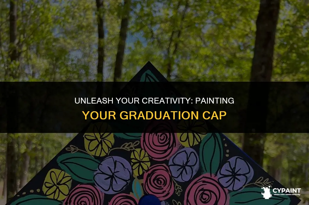 can you paint right on your graduation cap