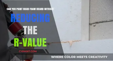 Painting Rigid Foam Board: Preserving R-Value While Enhancing Aesthetics