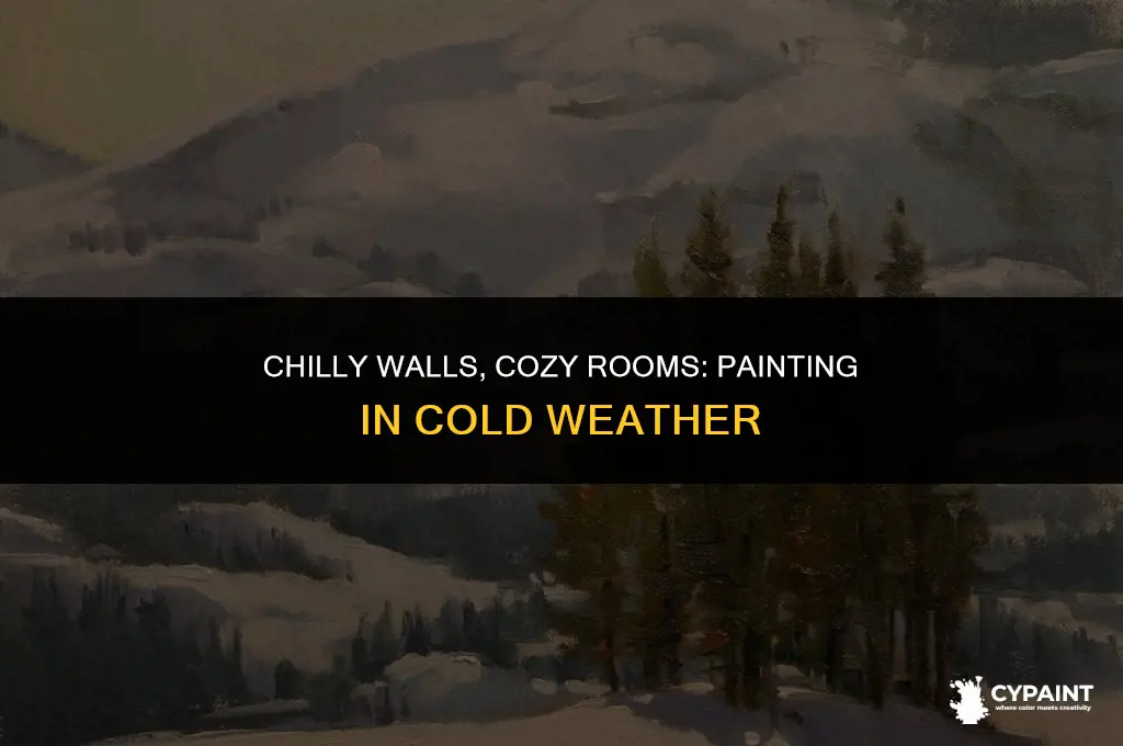 can you paint rooms when it
