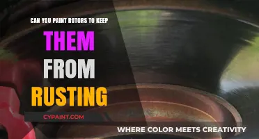 Painting Rotors: Prevent Rust with a Brush