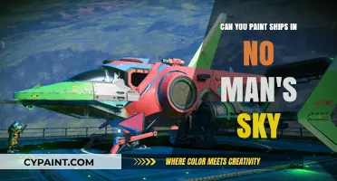 Customizing Your Fleet: Painting Ships in No Man's Sky