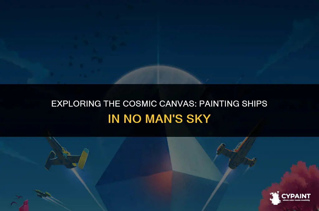 can you paint ships no man