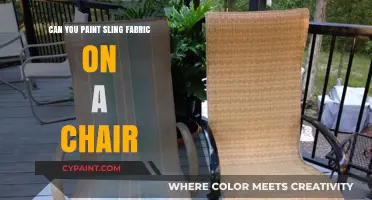 Revamping Your Chair: The Art of Painting Sling Fabric