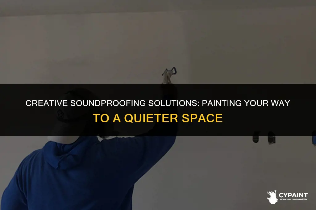 can you paint something that helps with soundproofing