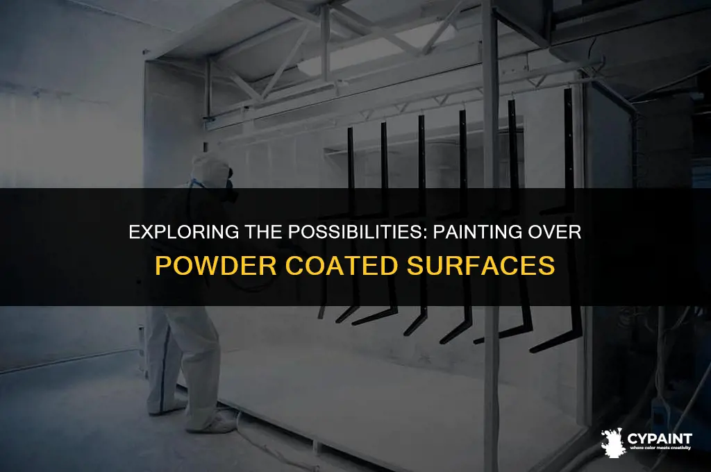 can you paint something that is powder coated