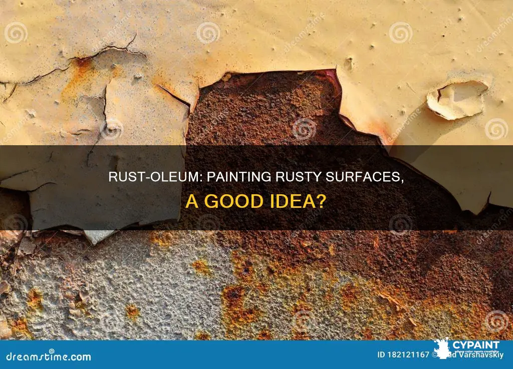 can you paint something with rustoleum that is rusty