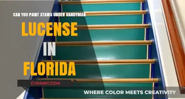 Handyman License: Painting Stairs in Florida