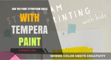 Crafting with Tempera: A Guide to Painting Styrofoam Balls