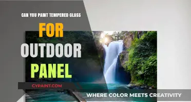 Revamping Outdoor Spaces: Painting Tempered Glass Panels for a Fresh Look