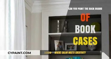 Transform Bookcases with a Pop of Color