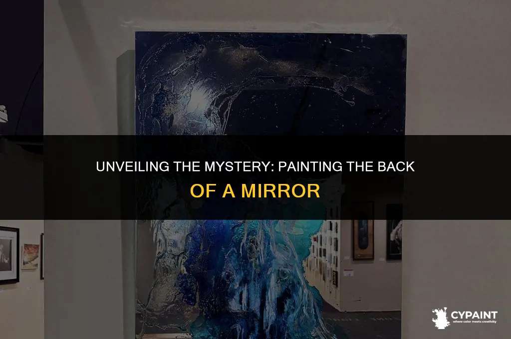 can you paint the back of a mirror