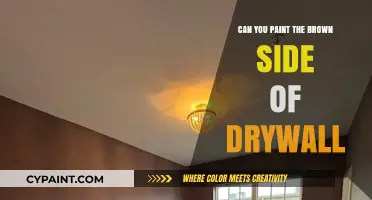 Unleashing Creativity: Painting the Brown Side of Drywall