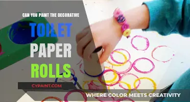 Creative Touches: Painting Decorative Toilet Paper Rolls