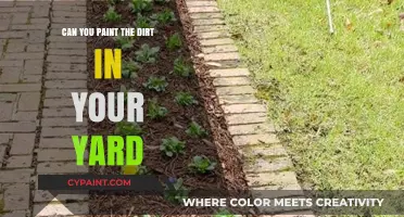 Revitalize Your Yard: Painting Dirt for a Vibrant Garden Makeover