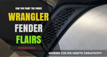Reviving Style: Painting Faded Wrangler Fender Flares