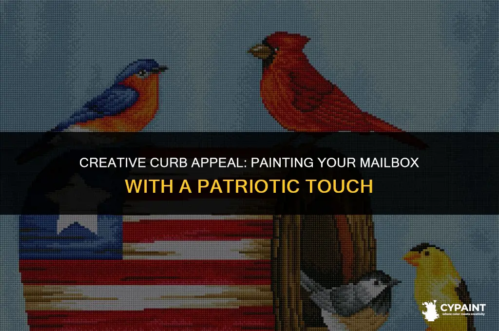 can you paint the flag on your mailbox