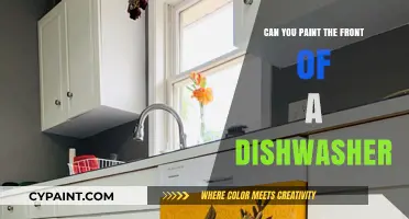 Revamp Your Kitchen: Painting the Front of Your Dishwasher
