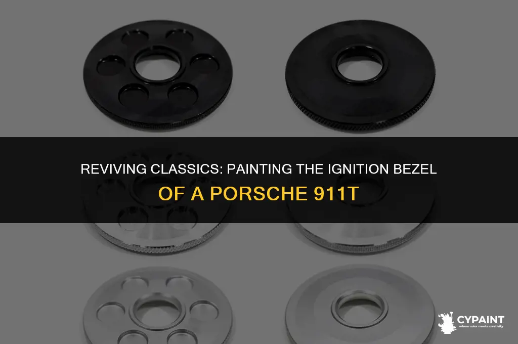 can you paint the ignition bezel porsche 911t