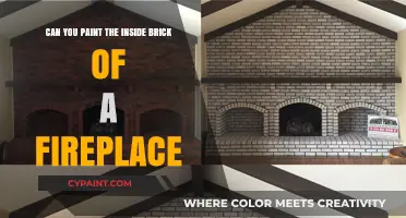 Transform Your Fireplace: Paint the Brick Interior