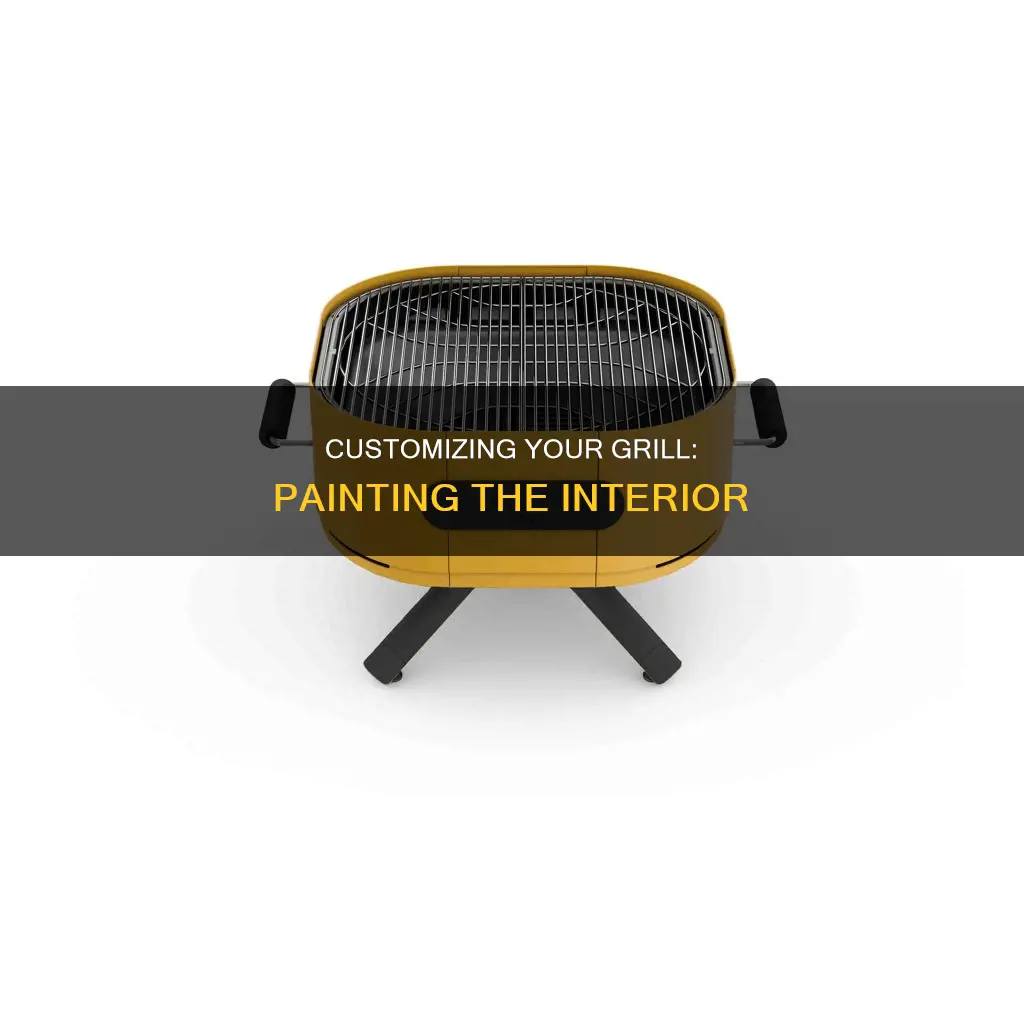 can you paint the inside of a barbecue grill