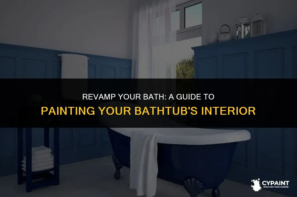 can you paint the inside of a bathtub