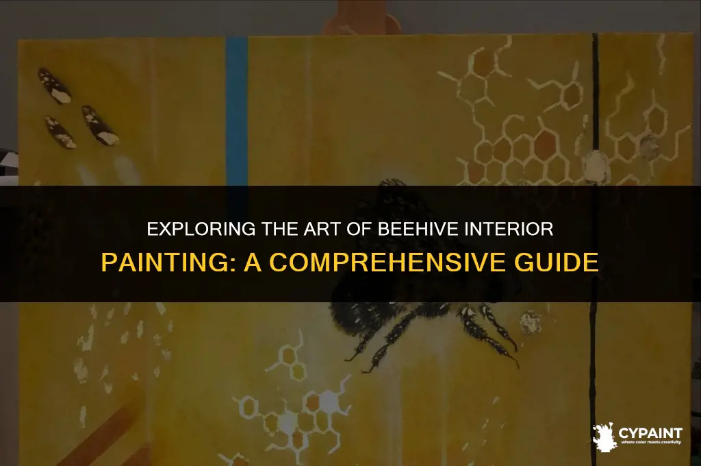 can you paint the inside of a beehive