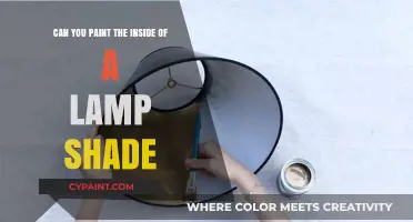 Revamp Your Lamp Shade: Paint the Inside