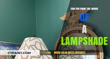 Revamping Your Lampshade: A Guide to Painting the Interior