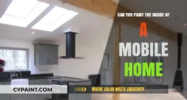 Mobile Home Makeover: Painting the Interior