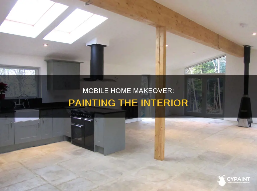 can you paint the inside of a mobile home