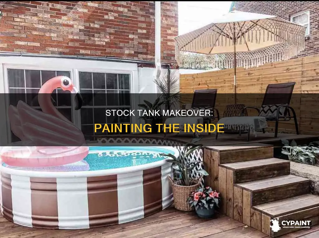 can you paint the inside of a stock tank