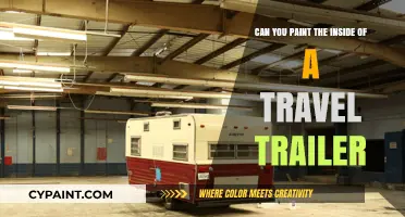 Painting Your Travel Trailer: Inside Job