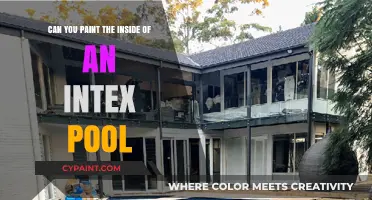 How to Paint Your Intex Pool's Interior