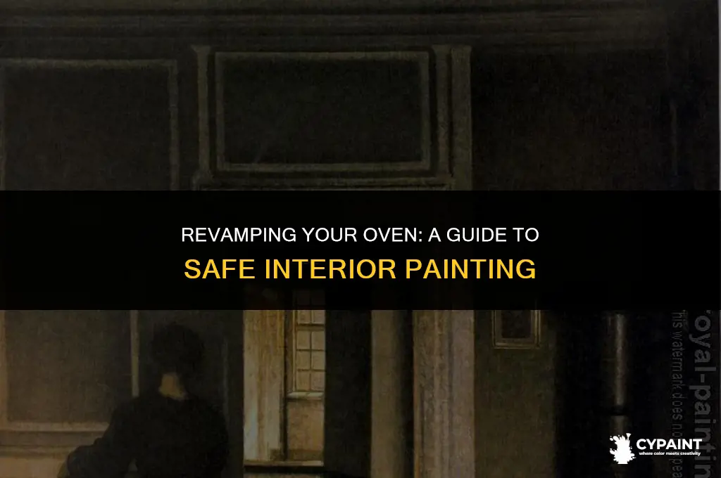 can you paint the inside of an oven