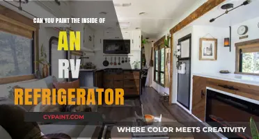 Painting Your RV Fridge: A Fresh Interior Look