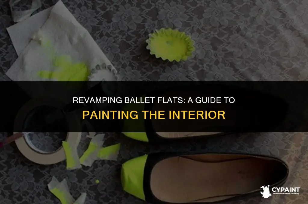 can you paint the inside of ballet flats