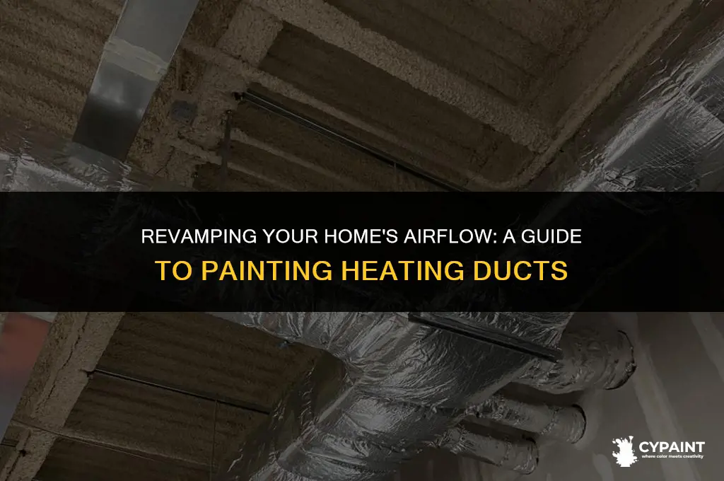 can you paint the inside of heating ducts