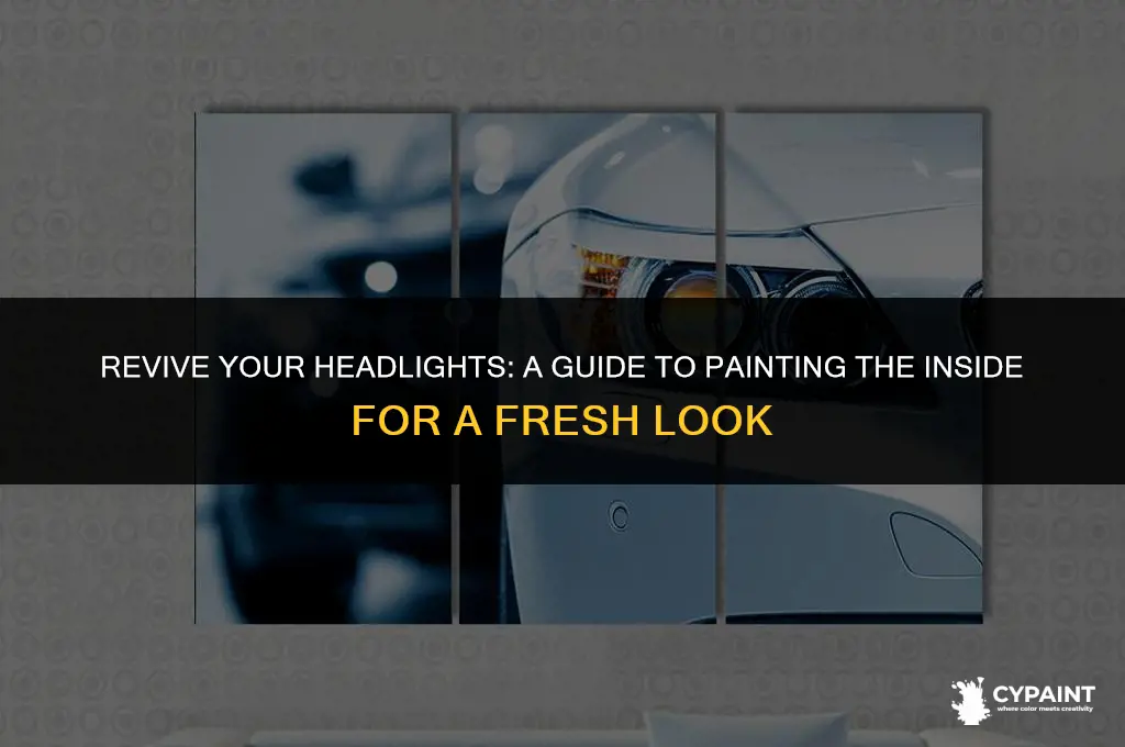can you paint the inside of your headlights